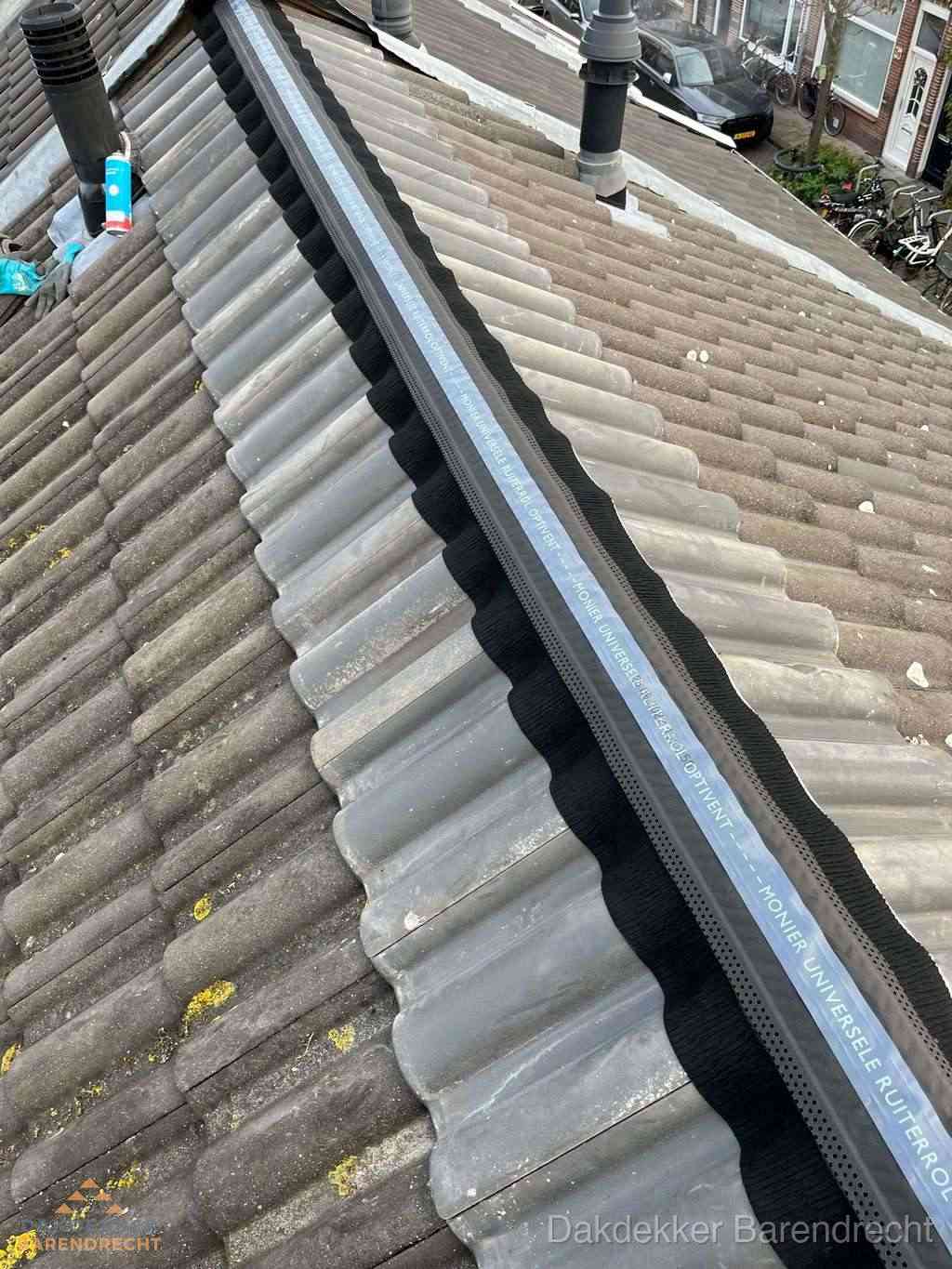 Dakrenovatie plat dak met bitumen dakbedekking in Barendrecht