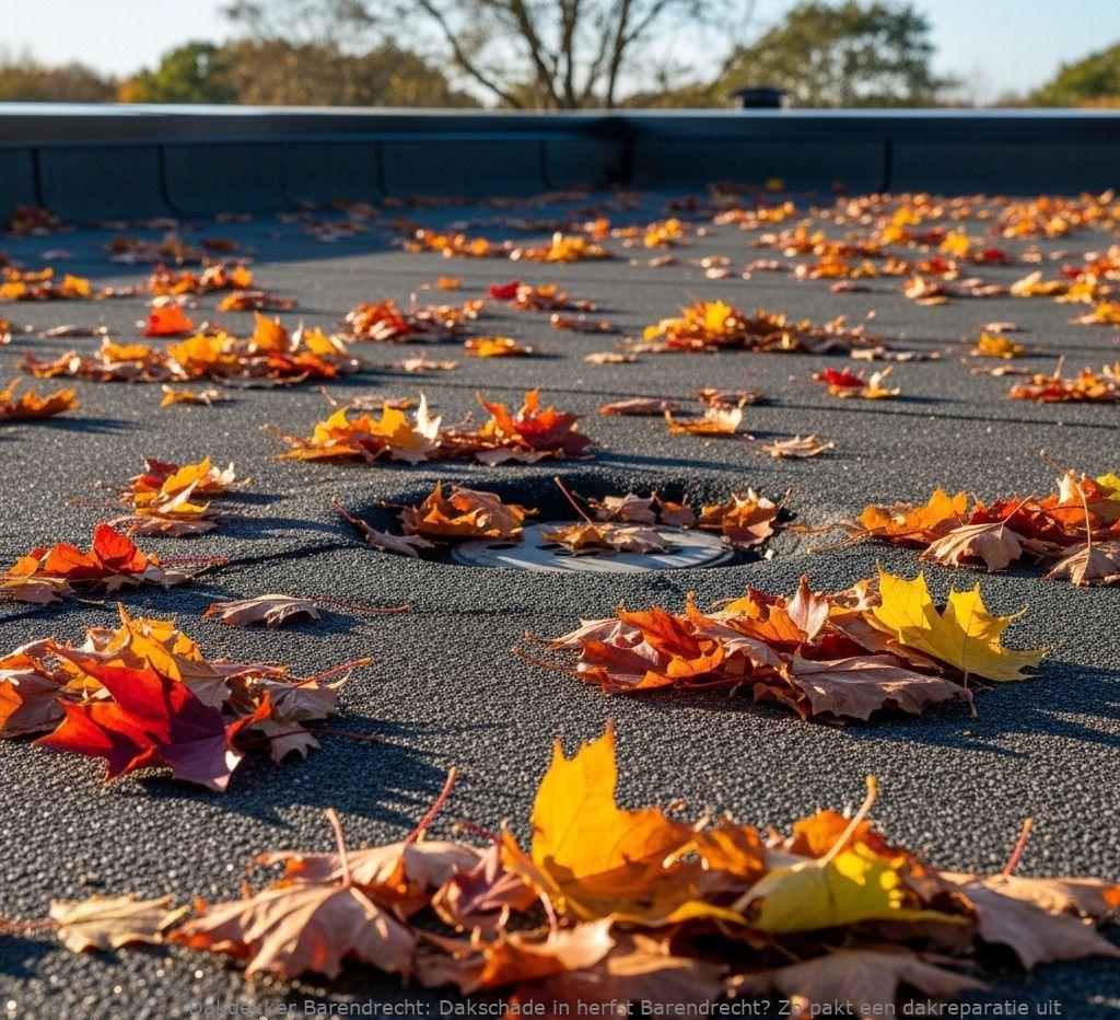 Dakschade In Herfst Barendrecht